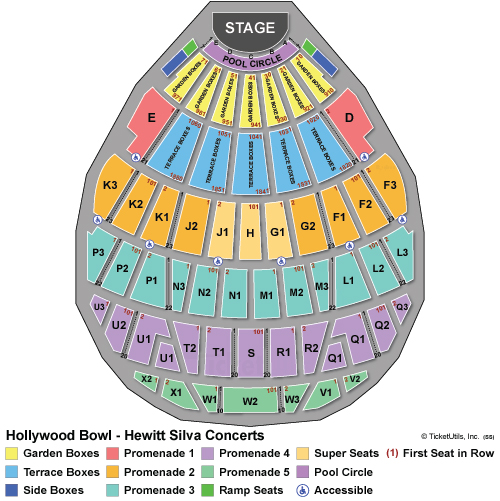 los angeles concert tickets hollywood bowl seating chart pdf